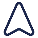 Map Arrow Up SVG Icon